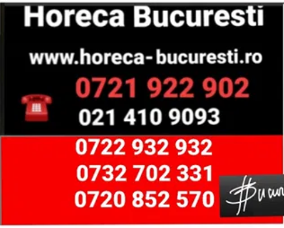 Echipamente profesionale pentru Horeca Bucuresti